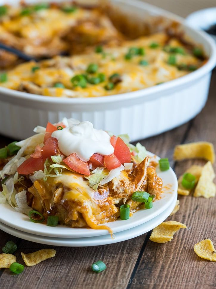 Chicken Tamale Casserole