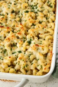 Chicken Alfredo Bake