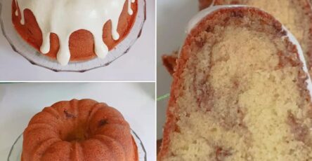 Cinnamon roll bundt cake with cream cheese frosting