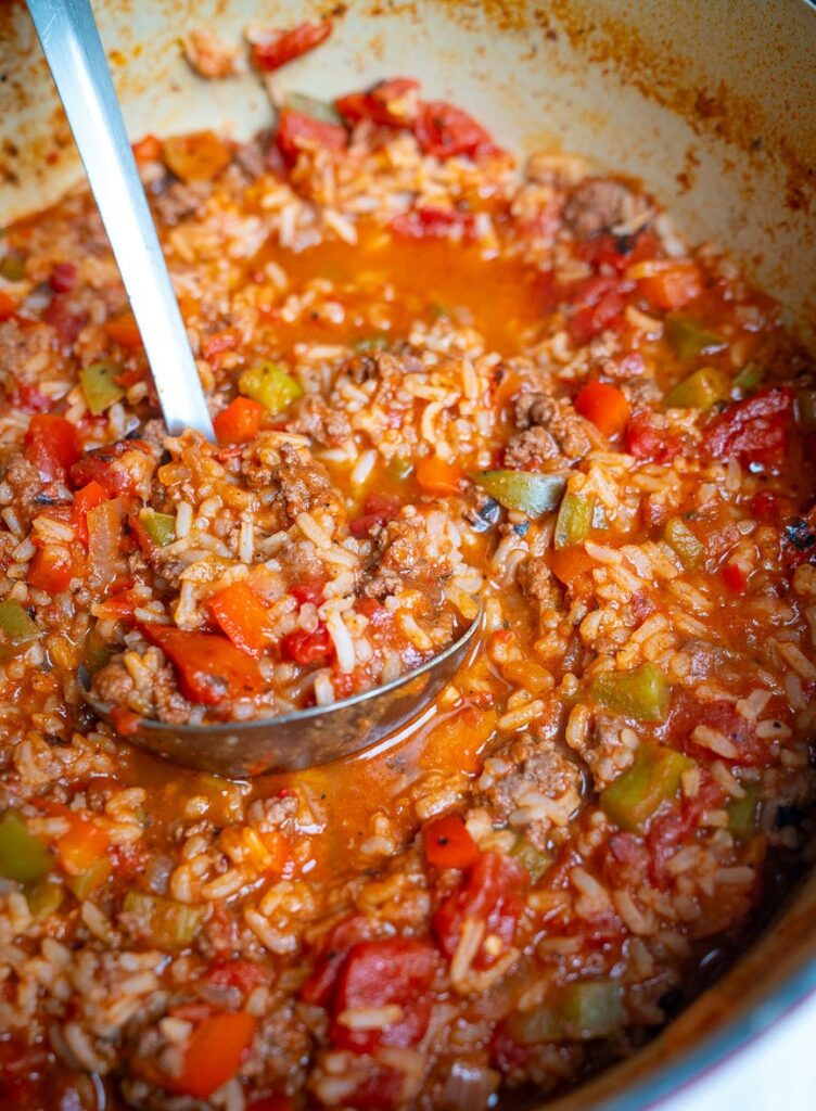 30-Minute Stuffed Pepper Soup