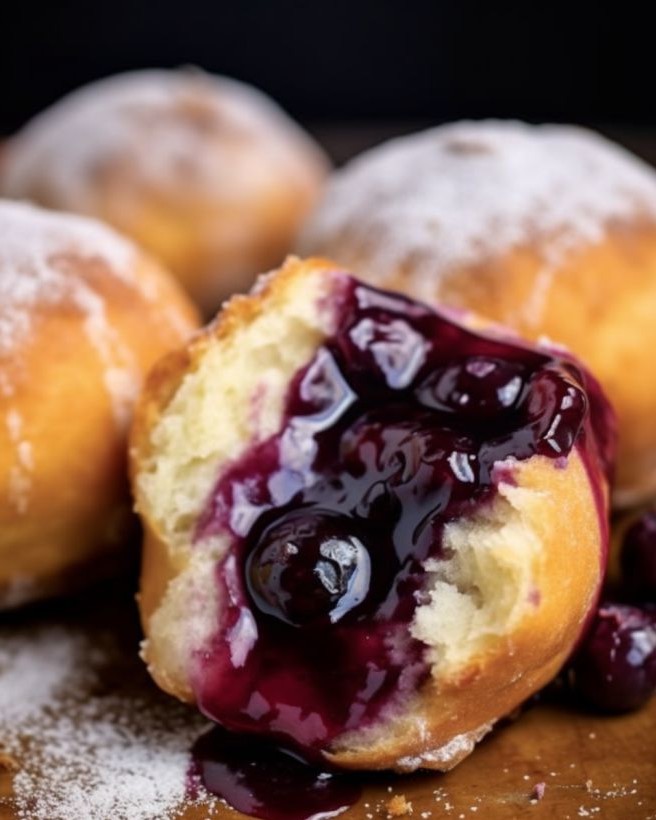 Blueberry Pie Bombs