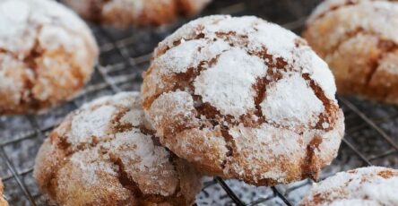 Cinnamon Crinkle Cookies