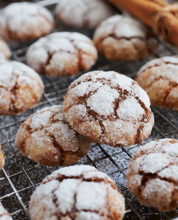 Cinnamon Crinkle Cookies