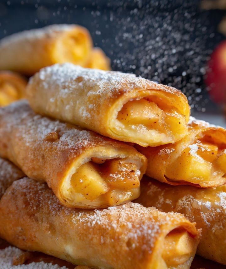 Apple Pie Egg Rolls