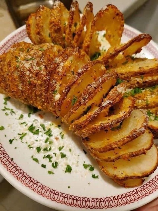 SLICED BAKED POTATOES