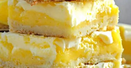 Lemon Cream Cheese Brownies