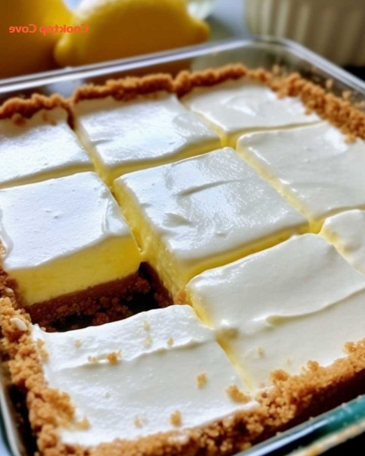 Creamy Lemon Squares Recipe