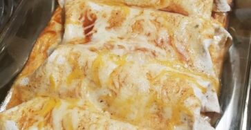 Cream Cheese Chicken Enchiladas