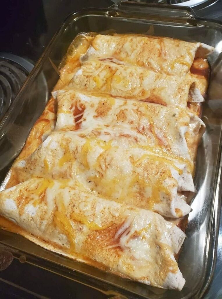 Cream Cheese Chicken Enchiladas