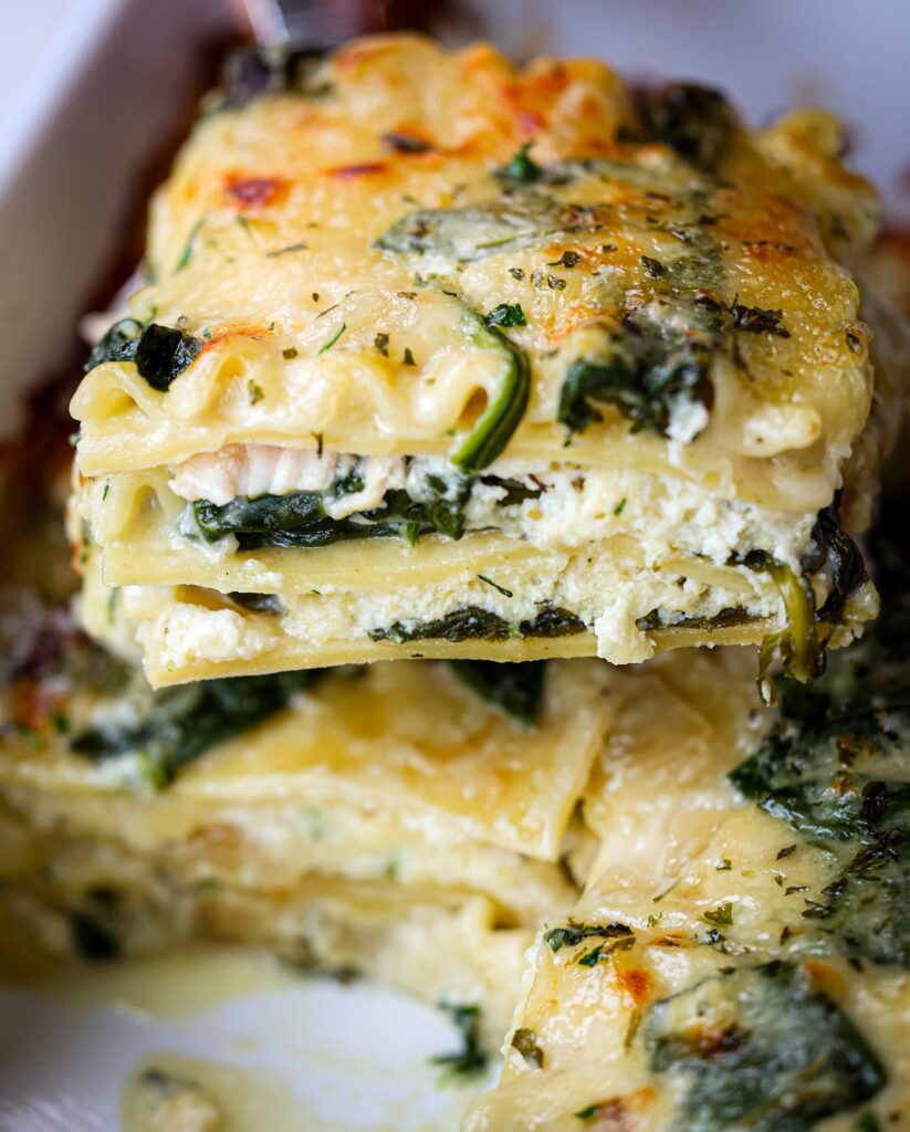 CREAMY CHICKEN LASAGNA