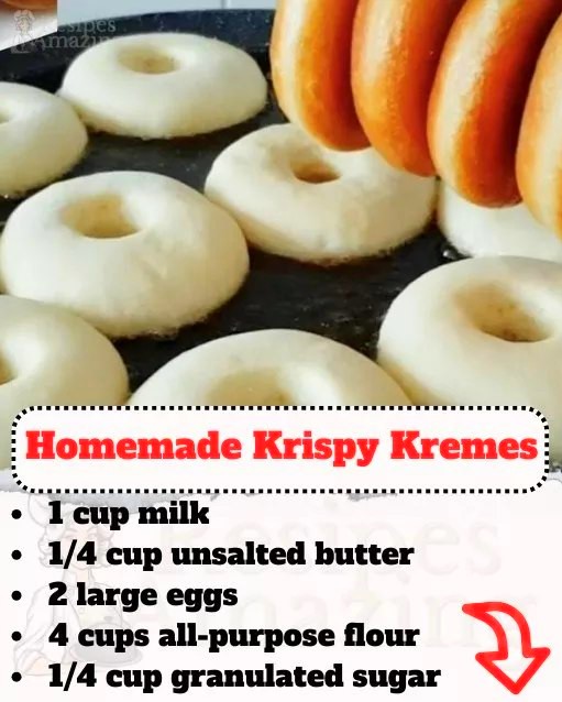 Homemade Krispy Kreme Doughnuts