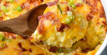 TWICE BAKED POTATO CASSEROLE