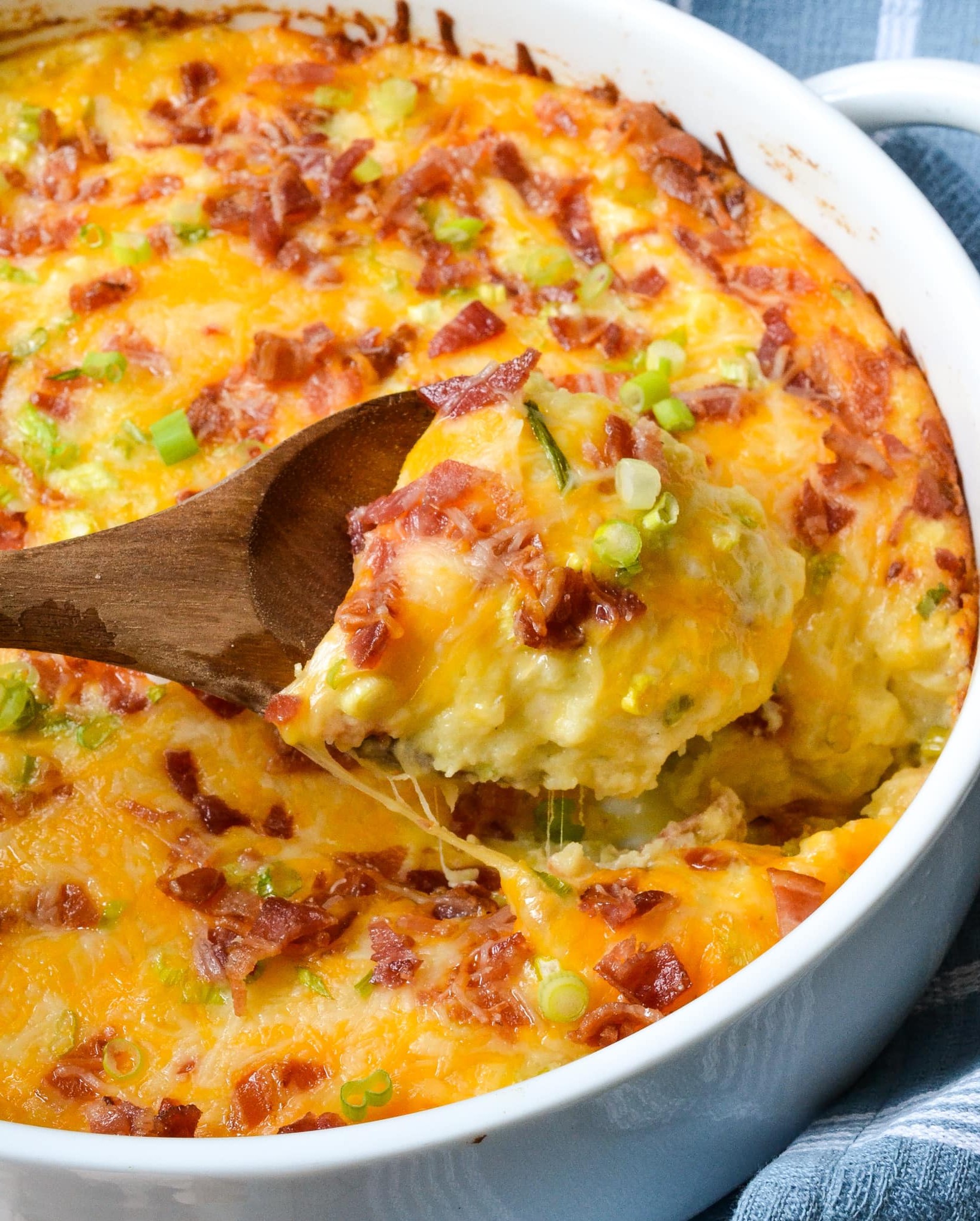 TWICE BAKED POTATO CASSEROLE