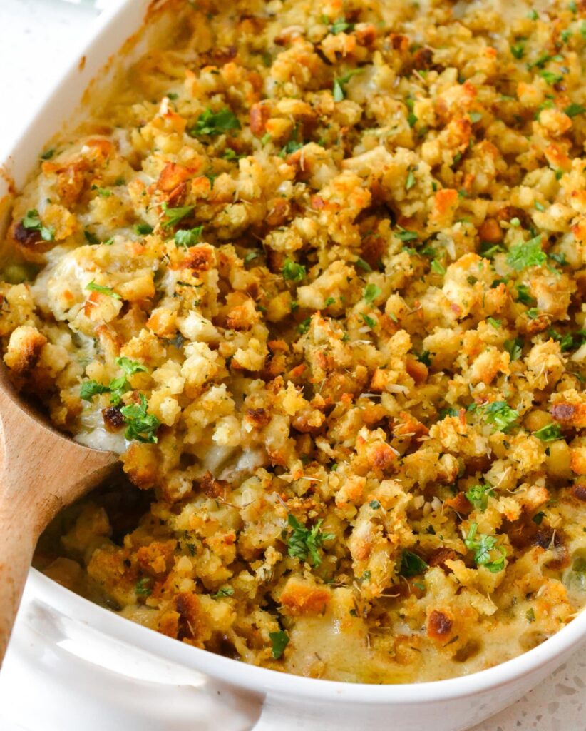 CHICKEN STUFFING CASSEROLE