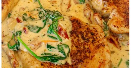 CREAMY TUSCAN CHICKEN