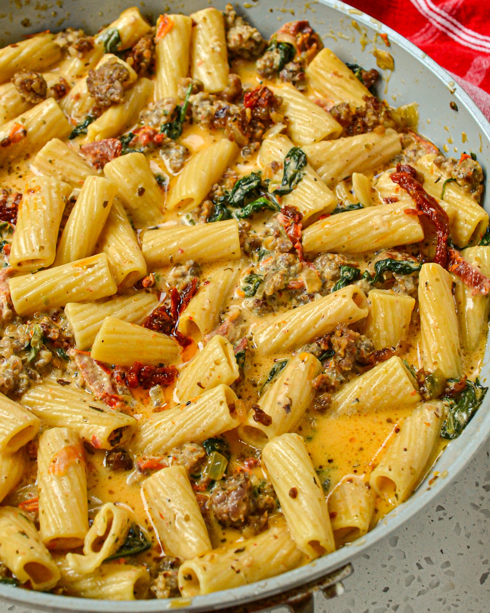 ITALIAN SAUSAGE PASTA