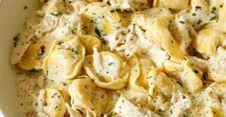 CHICKEN TORTELLINI ALFREDO