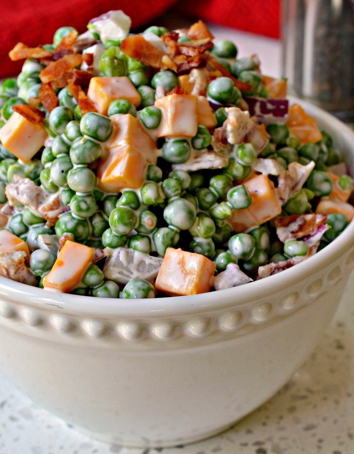 CREAMY PEA SALAD