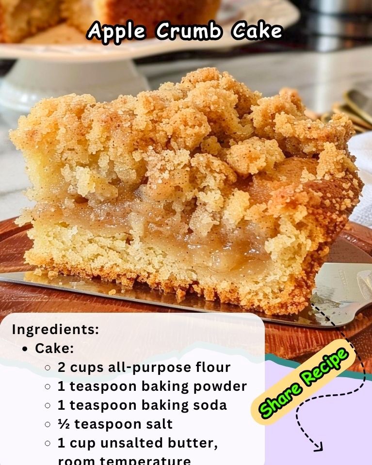 Apple Crumb Cake