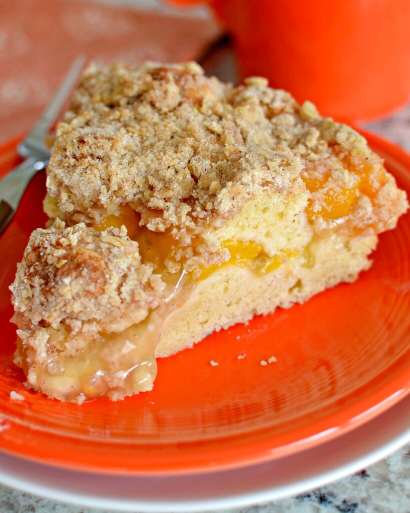 PEACH COFFEE CAKE