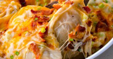 CHEESY PIEROGI CASSEROLE