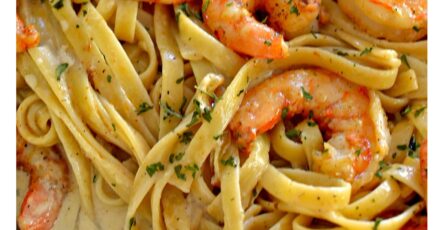 CAJUN SHRIMP PASTA