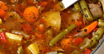 VEGETABLE BEEF SOUP