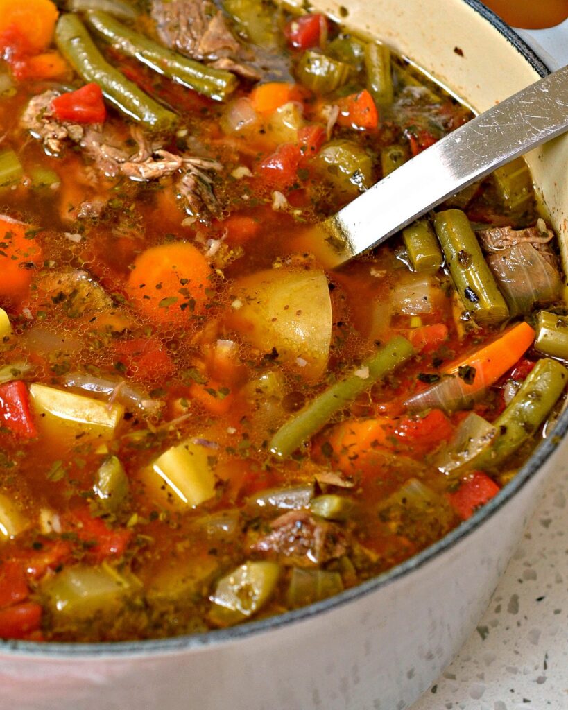 VEGETABLE BEEF SOUP