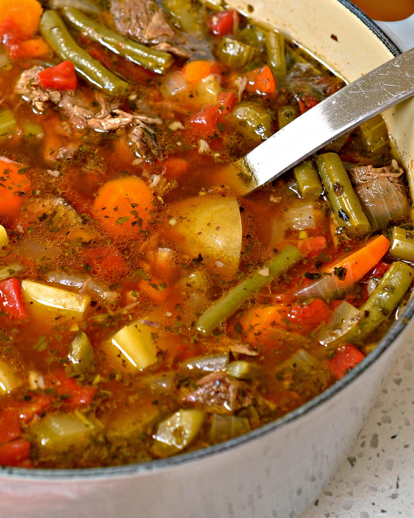 VEGETABLE BEEF SOUP