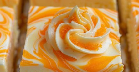 No-Bake Orange Creamsicle Cheesecake