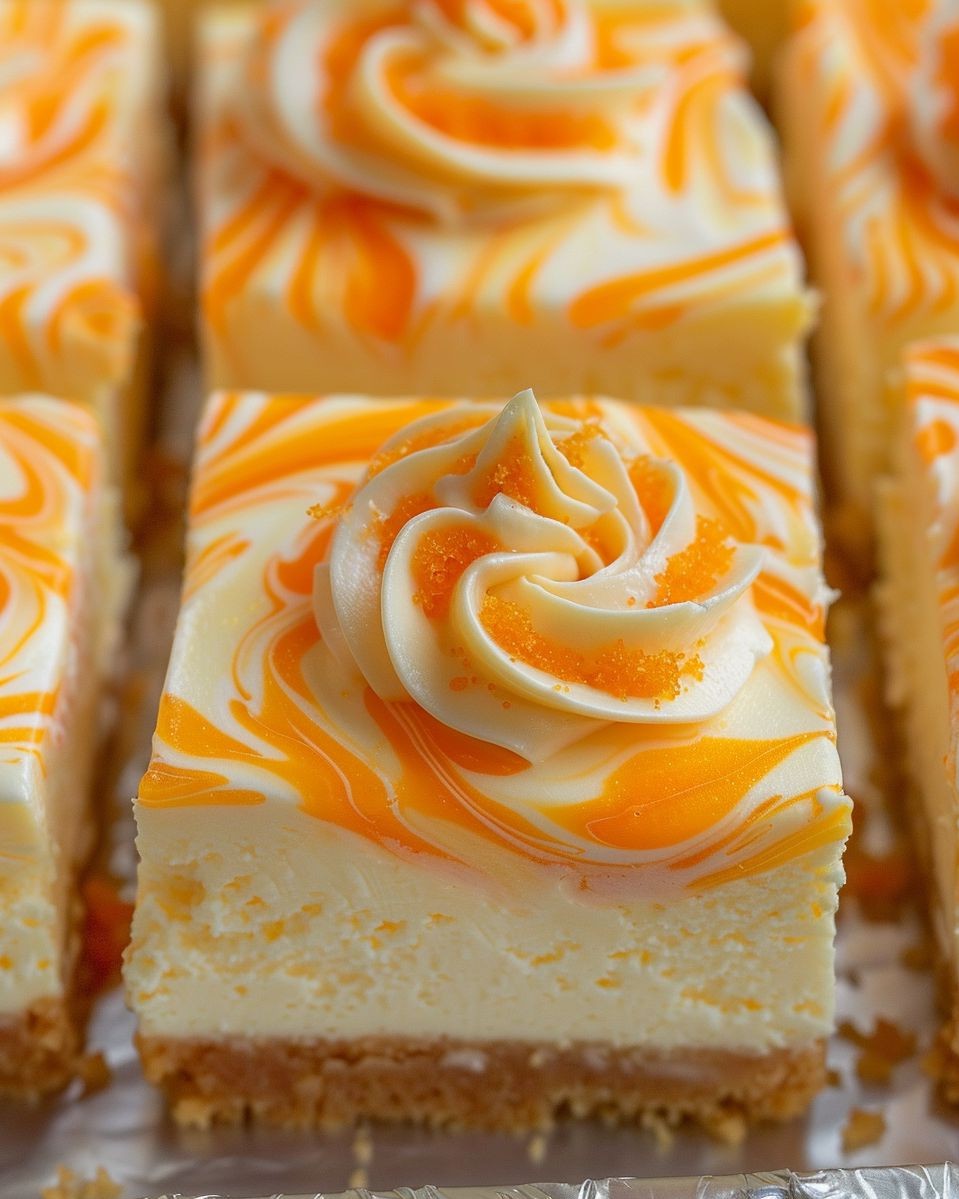 No-Bake Orange Creamsicle Cheesecake