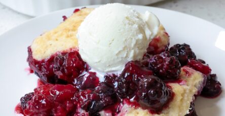 MIXED BERRY COBBLER