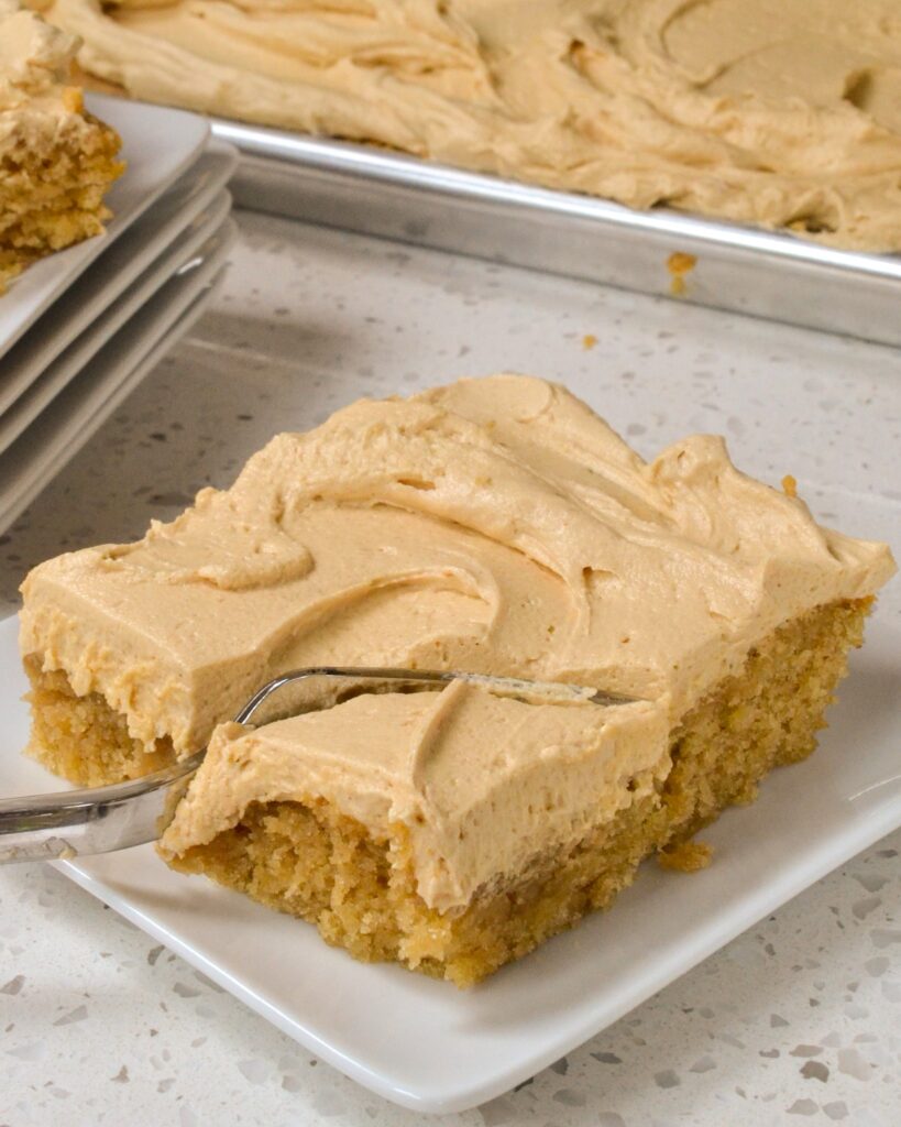 PEANUT BUTTER CAKE