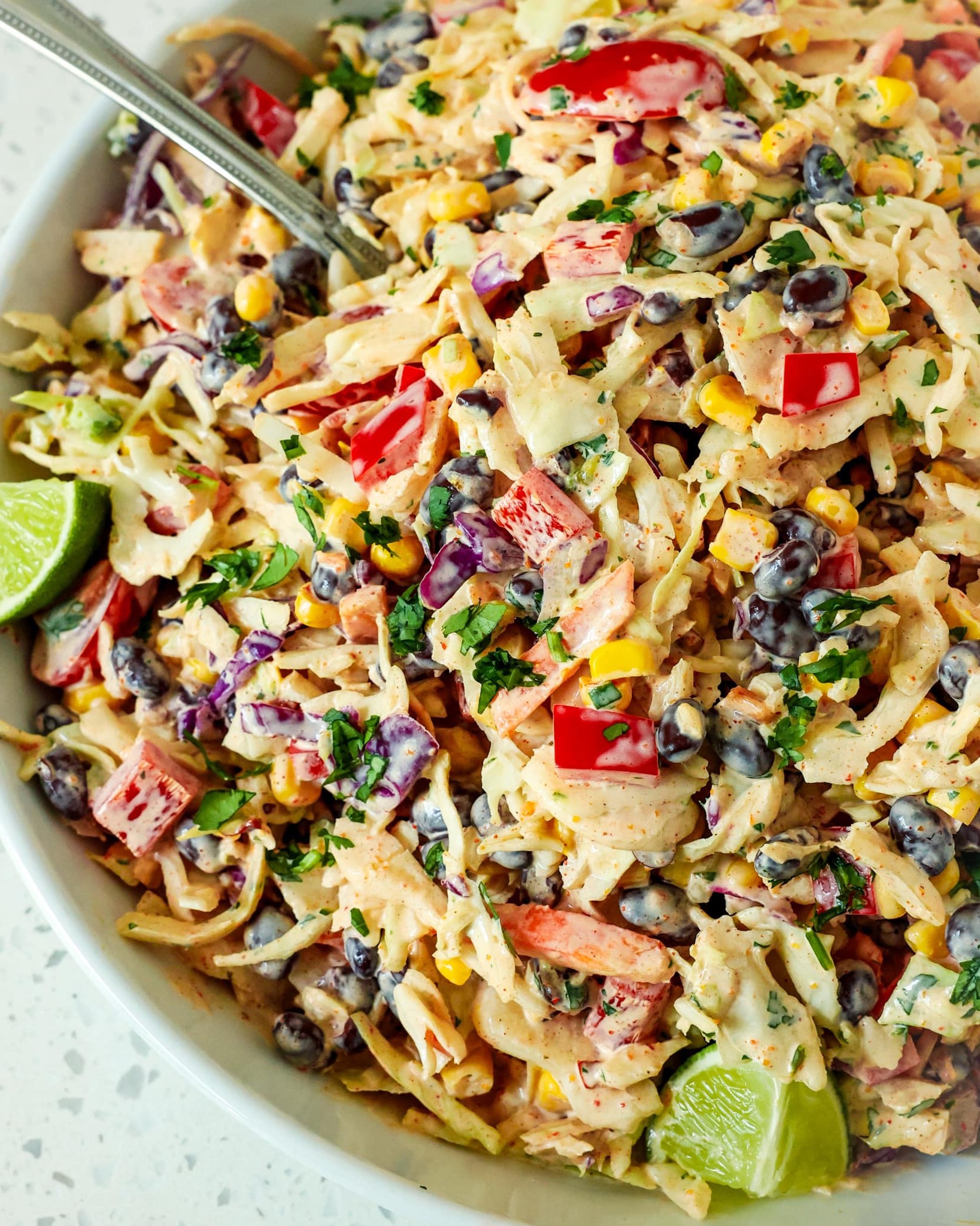 Easy Mexican Coleslaw Recipe