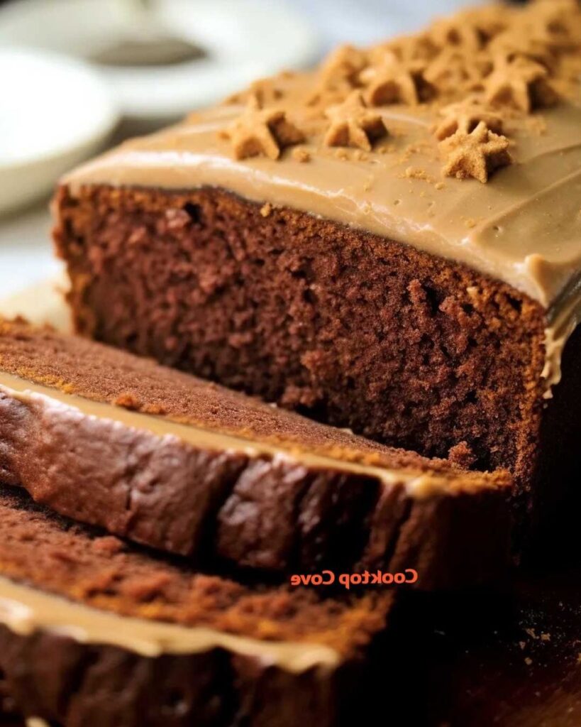 Gingerbread Cake with Cinnamon Molasses Frosting