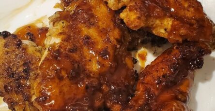 Crispy Honey Garlic Chicken