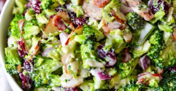 THE BEST BROCCOLI SALAD