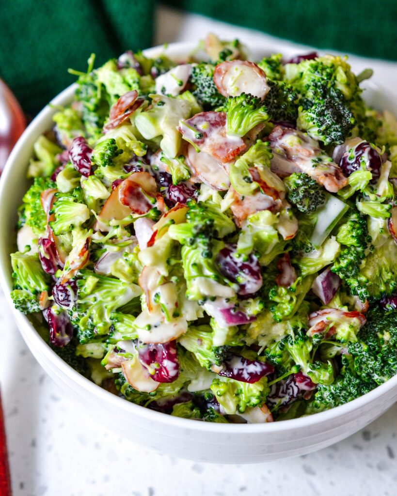 THE BEST BROCCOLI SALAD