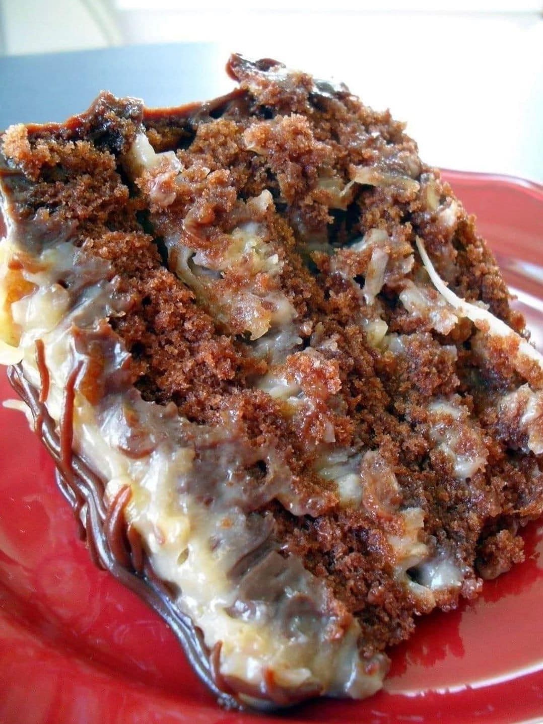 Homemade German Chocolate Cake