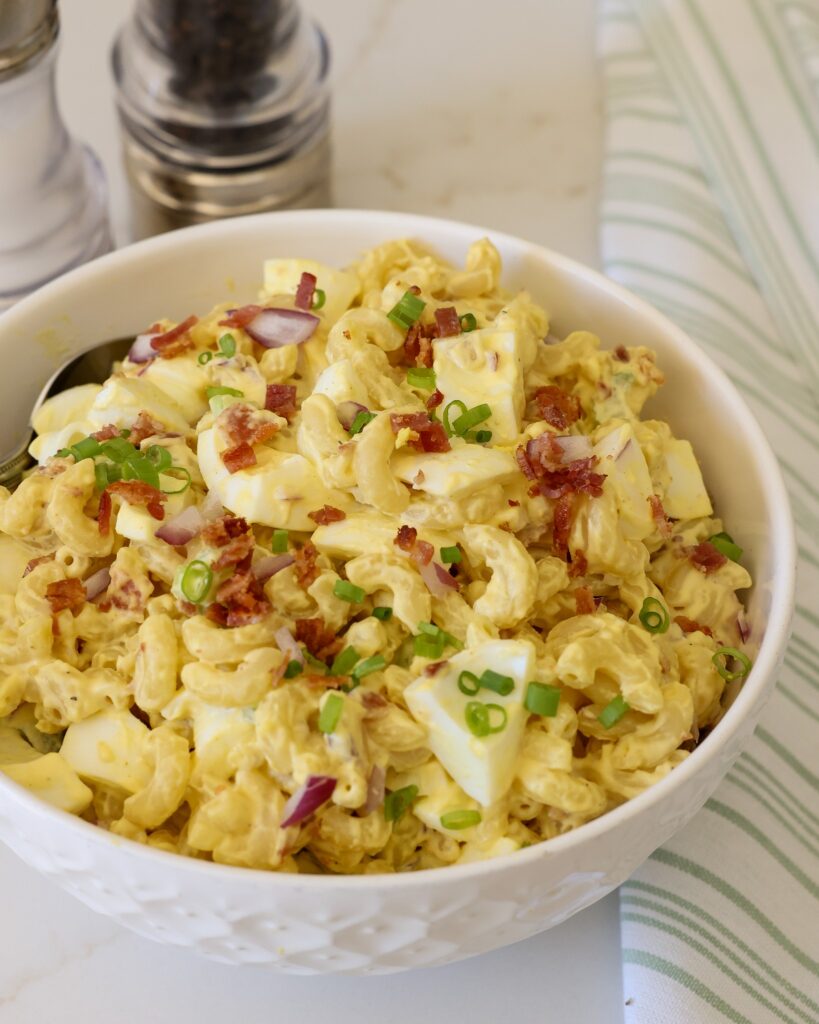 DEVILED EGG PASTA SALAD