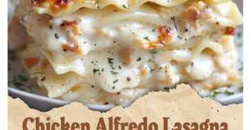 Chicken Alfredo Lasagn