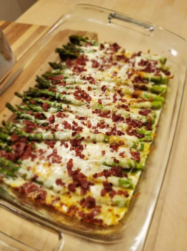 Cheesy Asparagus Casserole