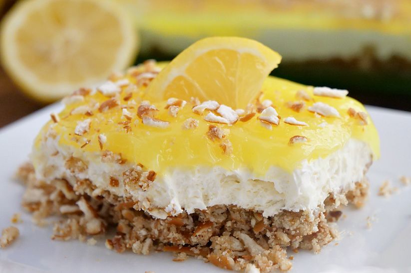 Lemon Pretzel Dessert