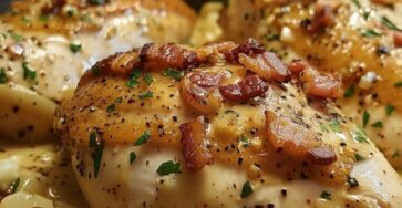 Slow Cooker Creamy Bacon Chicken