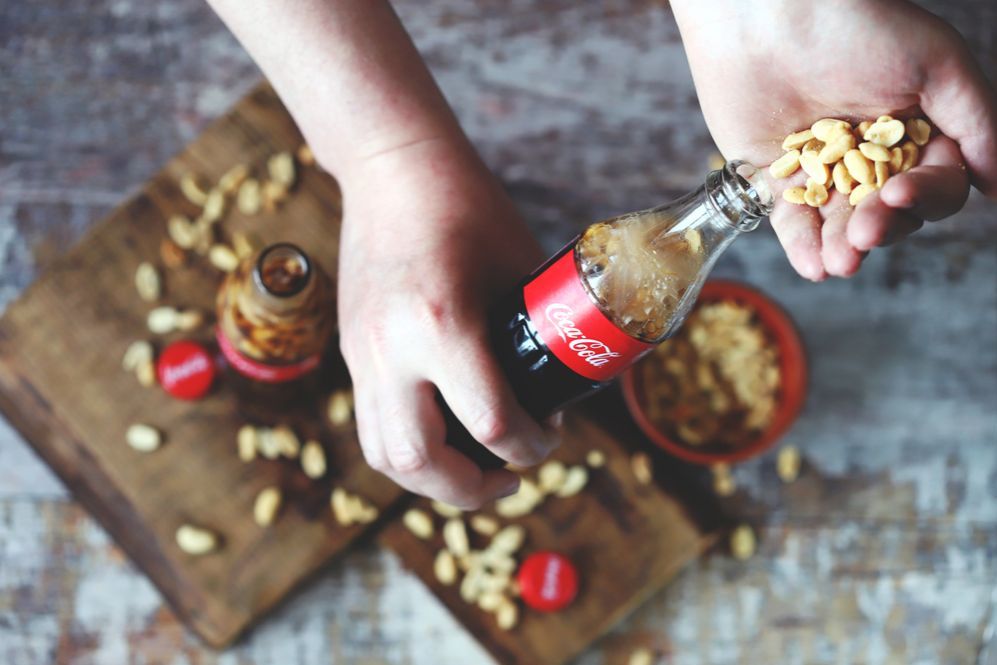 peanuts in Coke