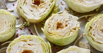 Baked Cabbage Steaks