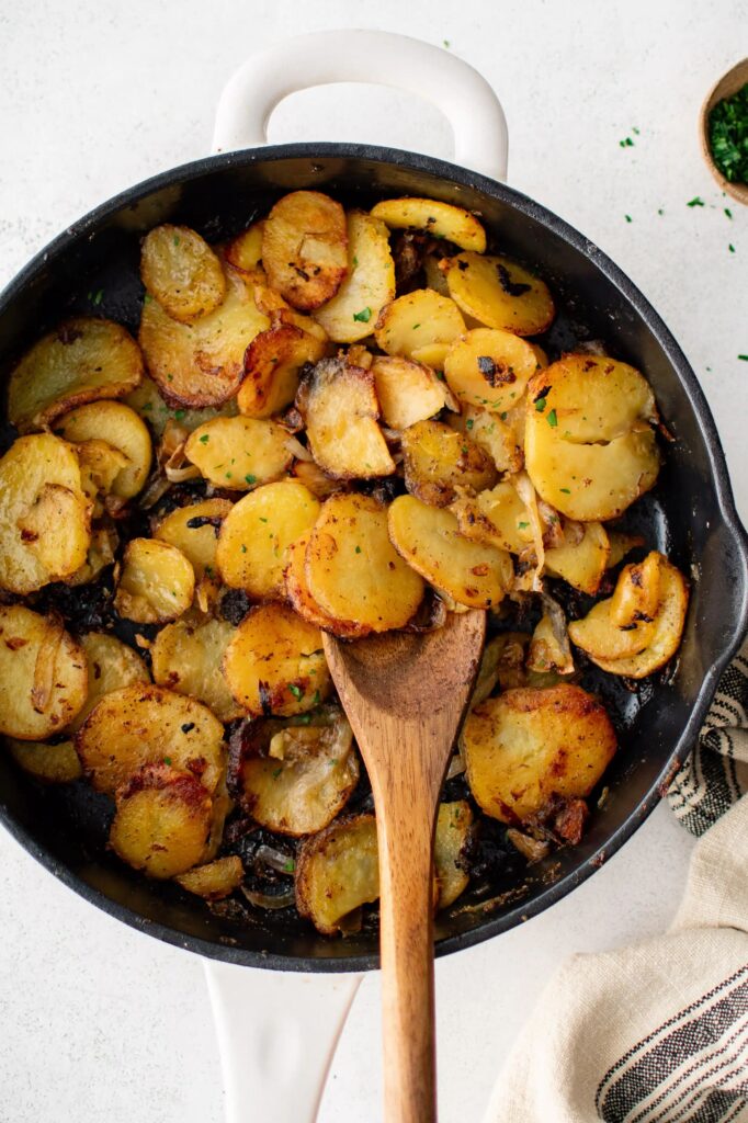 Best Ever Fried Potatoes and Onions