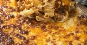 Cheesy Hamburger Casserole