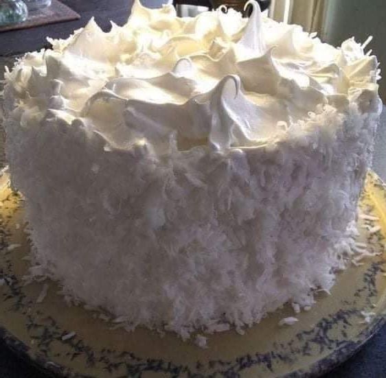 Coconut Cake With Seven-Minute Frosting