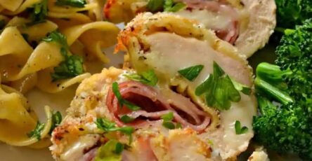 BAKED CHICKEN CORDON BLEU